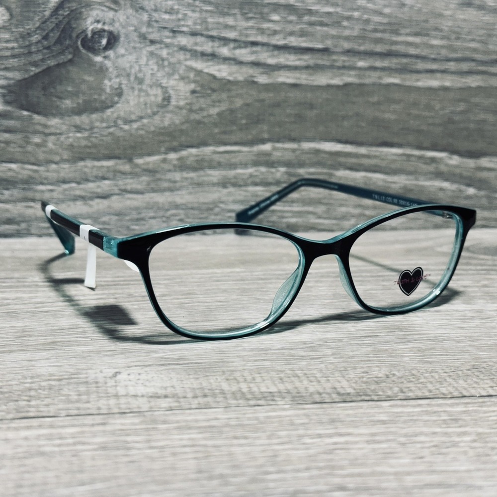 Truth & Love T&L 13 COL 90 Eyeglass Frames Womens 50-16-140 Green Oval Optical